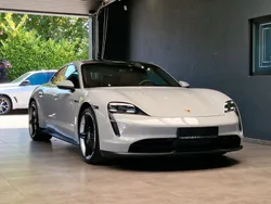 Grau Gebraucht 2021 Porsche Taycan Limousine | 59.999 € (Etwas zu teuer)