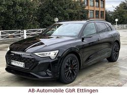Mythosschwarz (metallic) Gebraucht 2023 Audi Q8 e-tron Advanced SUV | 57.899 € (Teuer)