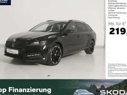 Schwarz Gebraucht 2023 Skoda Superb SportLine Kombi | 40.980 € (Superpreis)