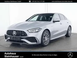 Lack hightechsilber Gebraucht 2024 Mercedes C43 AMG Premium Plus Limousine | 57.900 € (Guter Preis)