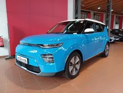 Blau Neu 2024 Kia Soul EV Inspiration SUV | 35.990 € (Etwas zu teuer)
