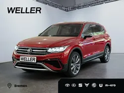 Kings red metallic Gebraucht 2022 VW Tiguan Allspace Elegance SUV | 38.880 € (Guter Preis)