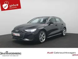 Schwarz Gebraucht 2024 Audi A3 Sportback S-Line Limousine | 37.980 € (Guter Preis)