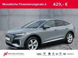Grau Gebraucht 2022 Audi Q4 Sportback e-tron S-Line SUV | 32.860 € (Guter Preis)