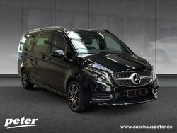 Schwarz obsidianschwarz Gebraucht 2024 Mercedes V300 Avantgarde Van / Kleinbus | 87.900 € (Etwas zu teuer)