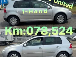 Reflexsilber metallic (metallic) Gebraucht 2008 VW Golf V United Limousine | 5.999 € (Etwas zu teuer)