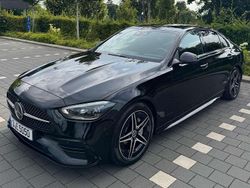 Schwarz Gebraucht 2022 Mercedes C200 AMG line Limousine | 39.490 €