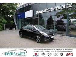 Schwarz metallic Gebraucht 2018 Peugeot 208 Active Kleinwagen | 8.990 € (Etwas zu teuer)
