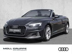 Manhattangrau/verdeck grau (metallic) Gebraucht 2022 Audi A5 Cabriolet Advanced Plus Cabrio | 42.480 € (Etwas zu teuer)