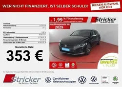 Schwarz (deep black perleffekt) Gebraucht 2023 VW Arteon Elegance Limousine | 34.479 € (Fairer Preis)