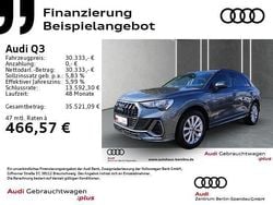 Grau Gebraucht 2022 Audi Q3 S-Line SUV | 30.333 € (Guter Preis)