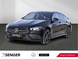 Schwarz Gebraucht 2021 Mercedes CLA250e Shooting Brake AMG Kombi | 28.970 € (Guter Preis)