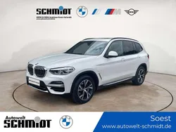 Mineralweiß metallic Gebraucht 2020 BMW X3 Luxury Line SUV | 27.690 € (Fairer Preis)