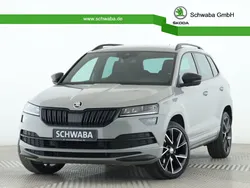 Stahlgrau Gebraucht 2021 Skoda Karoq SportLine SUV | 31.890 € (Teuer)