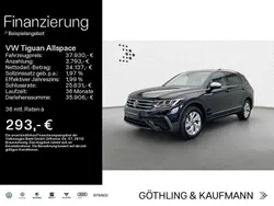 Deep black perleffekt Gebraucht 2024 VW Tiguan Allspace Life SUV | 37.460 € (Guter Preis)