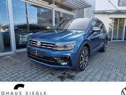 Blau Gebraucht 2021 VW Tiguan Allspace Highline SUV | 39.930 € (Teuer)