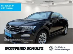 Schwarz Gebraucht 2021 VW T-Roc Cabriolet R-line Cabrio | 23.950 € (Guter Preis)