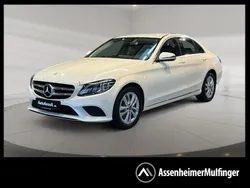 Designo diamantweiß bright Gebraucht 2018 Mercedes C220 Avantgarde Limousine | 25.309 € (Fairer Preis)