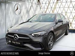 Graphite grey Gebraucht 2025 Mercedes C180 AMG Limousine | 39.440 € (Fairer Preis)
