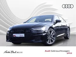 Schwarz (mythosschwarz metallic) Gebraucht 2023 Audi A6 S-Line Limousine | 44.470 € (Fairer Preis)