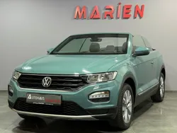 Grün Gebraucht 2021 VW T-Roc Cabriolet Cabrio | 21.639 € (Superpreis)
