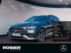 Grau / graphitgrau Gebraucht 2024 Mercedes C200 AMG line Kombi | 43.790 € (Etwas zu teuer)