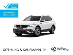 Pure white Gebraucht 2024 VW Tiguan Allspace Life SUV | 36.960 € (Guter Preis)