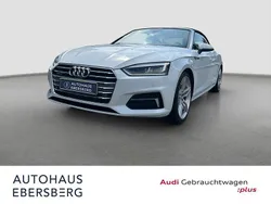 Gletscherweiss metallic Gebraucht 2018 Audi A5 Cabriolet Sport Cabrio | 34.800 € (Teuer)