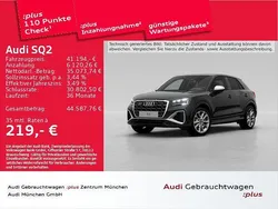 Mythosschwarz metallic Gebraucht 2024 Audi SQ2 Design SUV | 41.194 € (Fairer Preis)