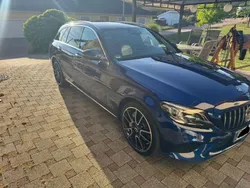 Blau Gebraucht 2018 Mercedes C400 Kombi | 32.799 € (Etwas zu teuer)