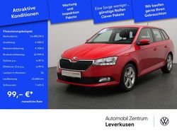 Schwarz / corridarot (metallic) Gebraucht 2021 Skoda Fabia Kombi | 14.380 € (Guter Preis)