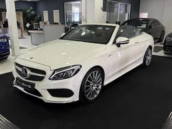 Weiß Gebraucht 2017 Mercedes C300 AMG line Cabrio | 32.900 € (Fairer Preis)