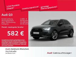 Mythosschwarz metallic Gebraucht 2025 Audi Q3 S-Line SUV | 45.991 € (Teuer)