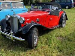 Rot Gebraucht 1953 MG TD Cabrio | 33.000 €