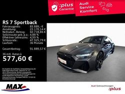 Daytonagrau perleffekt Gebraucht 2022 Audi RS7 Ambiente Kleinwagen | 83.889 € (Guter Preis)