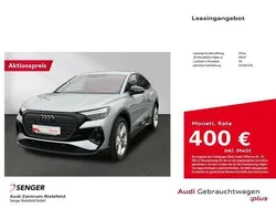 Silber Gebraucht 2024 Audi Q4 Sportback e-tron Sport SUV | 42.880 €