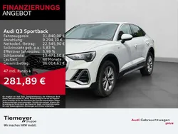 Ibisweiß Gebraucht 2022 Audi Q3 S-Line SUV | 31.840 € (Superpreis)