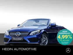 Blau Gebraucht 2017 Mercedes C400 AMG Cabrio | 44.499 €