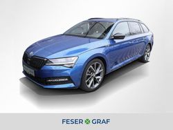 Raceblau metallic Gebraucht 2021 Skoda Superb SportLine Kombi | 32.840 € (Fairer Preis)