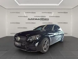 Schwarz Gebraucht 2021 Mercedes C300e AMG line Limousine | 24.890 € (Superpreis)