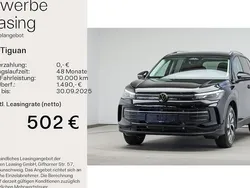 Schwarz Neu 2025 VW Tiguan Life SUV | 52.570 € (Guter Preis)