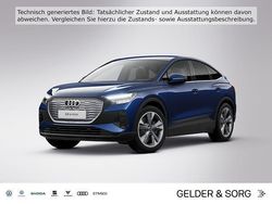 Blau (navarrablau metallic) Gebraucht 2025 Audi Q4 Sportback e-tron Ambiente SUV | 45.571 € (Fairer Preis)
