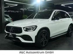 Polarweiss unilack Gebraucht 2019 Mercedes GLC400d AMG line SUV | 42.690 € (Guter Preis)