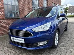 Blau Gebraucht 2015 Ford Grand C-Max Titanium Van / Kleinbus | 13.499 € (Etwas zu teuer)