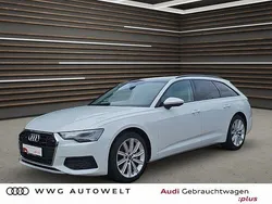 Gletscherweiß metallic Gebraucht 2022 Audi A6 Ambiente Kombi | 34.450 € (Superpreis)