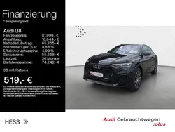 Mythosschwarz metallic Gebraucht 2024 Audi Q8 S-Line SUV | 80.999 € (Guter Preis)