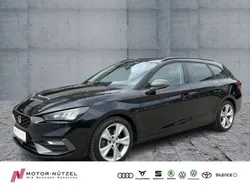 Mitternachtsschwarz Gebraucht 2022 Seat Leon ST FR-Line Kombi | 16.930 € (Guter Preis)