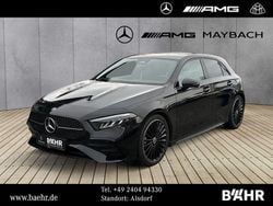Lack kosmosschwarz Gebraucht 2025 Mercedes A200 AMG Limousine | 36.950 € (Etwas zu teuer)