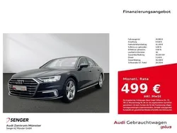 Mondscheinblau metallic Gebraucht 2021 Audi A8 Ambiente Limousine | 47.880 € (Superpreis)