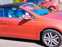Sunset red Gebraucht 2013 VW Golf Cabriolet Cabrio | 16.495 € (Etwas zu teuer)